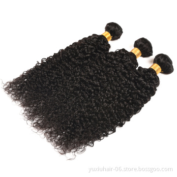 Virgin Brazilian Kinky Curly Human Hair Bundles With Frontal Unprocessed Row Remy Hair No Tangle Cuticle Aligned Hair